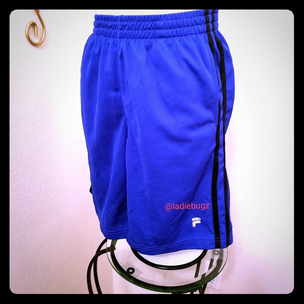 Fila Boys Athletic Sport Shorts with Pockets